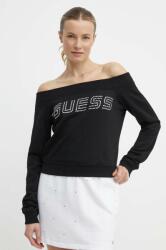 GUESS felső SKYLAR fekete, női, sima, V4GQ08 K8802 - fekete M