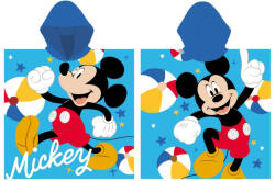  Disney Mickey egér gyorsan száradó poncsó 55x110 cm (MIC1407)