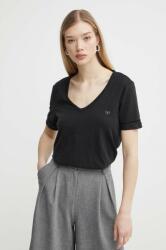 Desigual pamut póló női, fekete - fekete XS - answear - 21 990 Ft