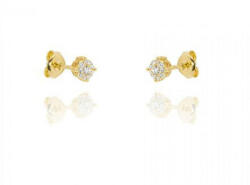 Moon Diamonds - Arany fülbevaló apró gyémántokkal 30-70588-1250F (30-70588-1250F)