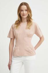 Sisley t-shirt női, bézs - bézs XS - answear - 15 990 Ft