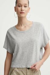 Superdry t-shirt női, szürke - szürke L - answear - 11 990 Ft