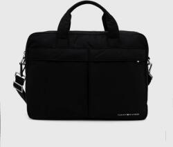 Tommy Hilfiger laptop táska fekete, AM0AM12215 - fekete Univerzális méret