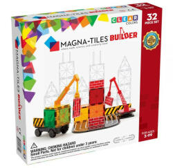 Magna-Tiles Builder, set magnetic 32 piese