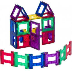 Playmags Set Playmags - 24 Piese Magnetice De Construcție Jucarii de constructii magnetice