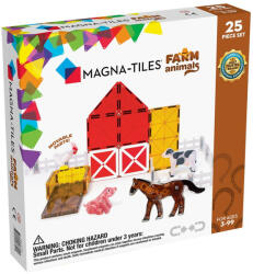 Magna-Tiles Farm Animals, set magnetic Jucarii de constructii magnetice