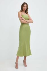 Bardot ruha CASETTE zöld, midi, harang alakú, 59155DB - zöld XS