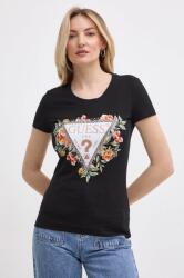 Guess t-shirt női, fekete, W4GI24 J1314 - fekete S