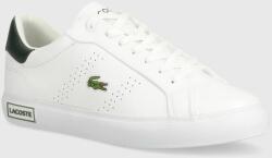 Lacoste bőr sportcipő Powercourt 2.0 Leather fehér, 47SMA0110 - fehér Férfi 40