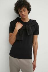 Medicine t-shirt fekete, férfi, sima - fekete XL - answear - 6 490 Ft