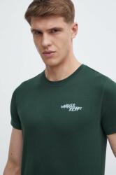 MAMMUT sportos póló Core zöld, nyomott mintás - zöld XL