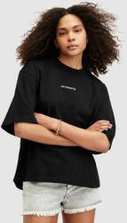 AllSaints pamut póló DISC AMELIE TEE női, fekete, W082JA - fekete L
