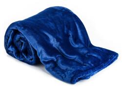 4-Home Pătură XXL / Cuvertură de pat albastru, 200 x 220cm