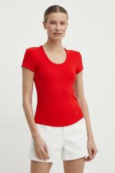 Tommy Hilfiger t-shirt női, piros, WW0WW41776 - piros M