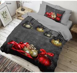 Kvalitex Lenjerie de pat din bumbac Kvalitex Decorațiunide Crăciun 3D , 140 x 200 cm, 70 x 90 cm Lenjerie de pat