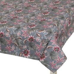BellaTEX Față de masă Bellatex DITA Passiflora gri/vișiniu, 120 x 140 cm, 120 x 140 cm Fata de masa