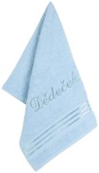 BellaTEX Prosop frotir Bellatex cu broderie Dědeček albastru deschis, 50 x 100 cm, albastru deschis Prosop