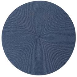 Altom Plăcuțe de masă Straw albastru închis, diametru 38 cm, set de 4