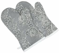 Bellatex Mănuși pentru grătar Dantelă gri , 22 x46 cm, 2 buc
