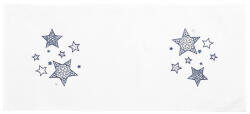 4home Traversă de masă de Crăciun Blue stars, 40 x 90 cm, 40 x 90 cm