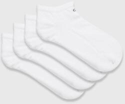 Calvin Klein zokni 4 pár fehér, női, 701220513 - fehér Univerzális méret