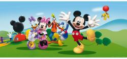 4-Home Fototapet pentru copii Mickey Mouse și prieteniisăi , 202 x 90 cm