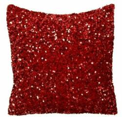 4-Home Husă de pernă Glitter roșu , 40 x 40 cm