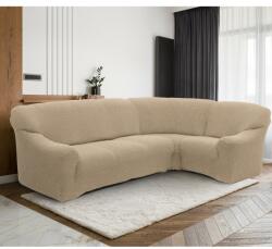 4-Home Husă extensibilă pentru canapea de colț Deniacrem , 340 - 540 cm x 60 - 110 cm