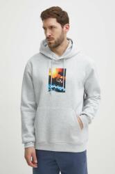 Adidas felső szürke, férfi, nyomott mintás, kapucnis, IS2907 - szürke XL