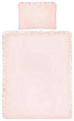 4-Home Lenjerie de pat de bumbac pentru pătuț Belisima Pure, roz, 90 x 120 cm, 40 x 60 cm