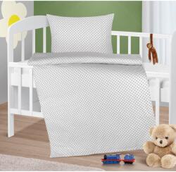 Bellatex Lenjerie de pat din bumbac pentru copiiAgata Rhomboid gri, 90 x 135 cm, 45 x 60 cm