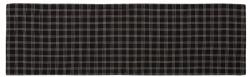 4home Traversă de masă Fleringe negru , 30 x 90 cm, 30 х 90 cm Fata de masa
