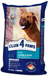  Club4Paws Premium hipoallergén szárazeledel minden fajtának bárány rizs 14 kg
