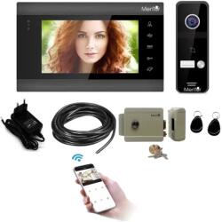 Mentor Kit VideoInterfon 1 familie wireless WiFi IP65 2MP 7 inch Color 4in1 4 fire Mentor SYKT004 (MMDSYKT004)
