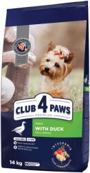  Club4Paws Premium száraz kutyatáp kistestű fajtáknak kacsával 14 kg