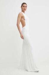 Elisabetta Franchi ruha fehér, maxi, testhezálló, AB58642E2 - fehér 36