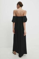 ANSWEAR ruha fekete, mini, harang alakú - fekete L - answear - 47 990 Ft