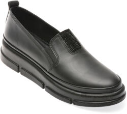 Epica Pantofi casual EPICA negri, 387309, din piele naturala 40