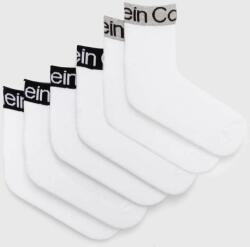 Calvin Klein zokni 6 pár fehér, férfi, 701220503 - fehér Univerzális méret