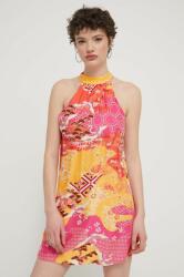 Superdry ruha x Pagong rózsaszín, mini, harang alakú - rózsaszín L