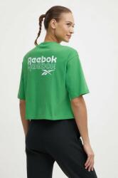 Reebok pamut póló női, zöld, 100075957 - zöld M