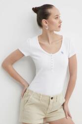 Abercrombie & Fitch t-shirt női, bézs - bézs S - answear - 14 990 Ft
