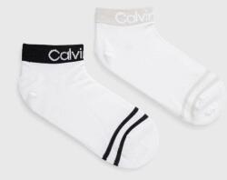 Calvin Klein zokni 4 pár fehér, női, 701220511 - fehér Univerzális méret