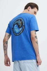 Billabong pamut póló férfi, nyomott mintás, ABYZT02279 - kék S