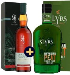 LAGAVULIN Distillers Edition 2022 43% 0, 7l GB + SLYRS Single Malt Whisky Bavarian PEAT 0, 7l 43% GB