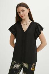 Medicine pamut póló női, fekete - fekete XL - answear - 5 590 Ft