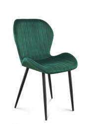 Mark Adler Bliz kényelmes irodai szék ebédlő szék étkezőszék 2.0 bársony , Zöld (Prince-20-Green)