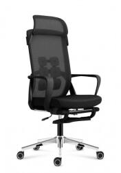 Mark Adler Manager Ergonomikus irodai szék kényelmes irodai szék 3.6, Állítható magasság, lábtámasz, Fekete (MA-MANAGER-36-BLACK)