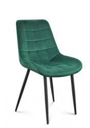 Mark Adler London Irodai szék, ebédlő szék étkezőszék 3.0, Bársony, Zöld (Prince-30-Green)