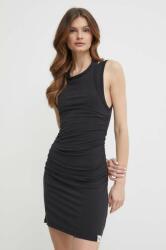 Calvin Klein ruha fekete, mini, testhezálló, J20J223045 - fekete L